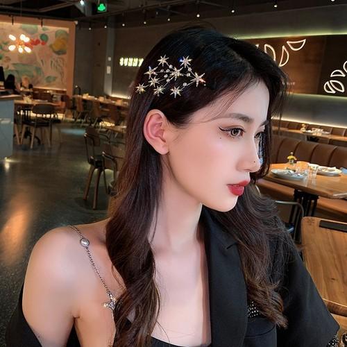 ヘアアクセサリー ヘアクリップ ヘアピン サイドクリップ スター キラキラ おしゃれ シルバー ゴールド ２点セット Zvpa1726 C Life 通販 Yahoo ショッピング