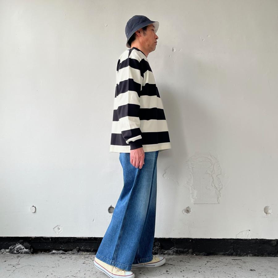 FARAH Maximum Wide Straight Pants -Indigo Vintage / FR0501 FARAH Maximum Wide Straight Pants -Indigo Vintage / FR0501