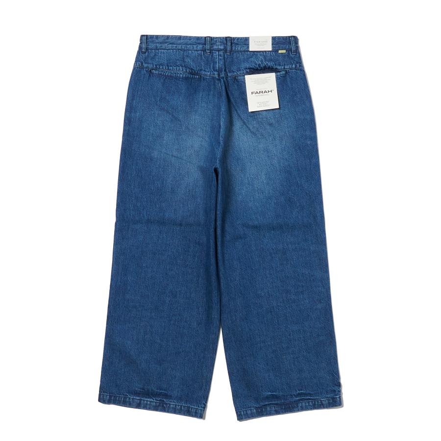 FARAH Maximum Wide Straight Pants -Indigo Vintage / FR0501 FARAH Maximum Wide Straight Pants -Indigo Vintage / FR0501