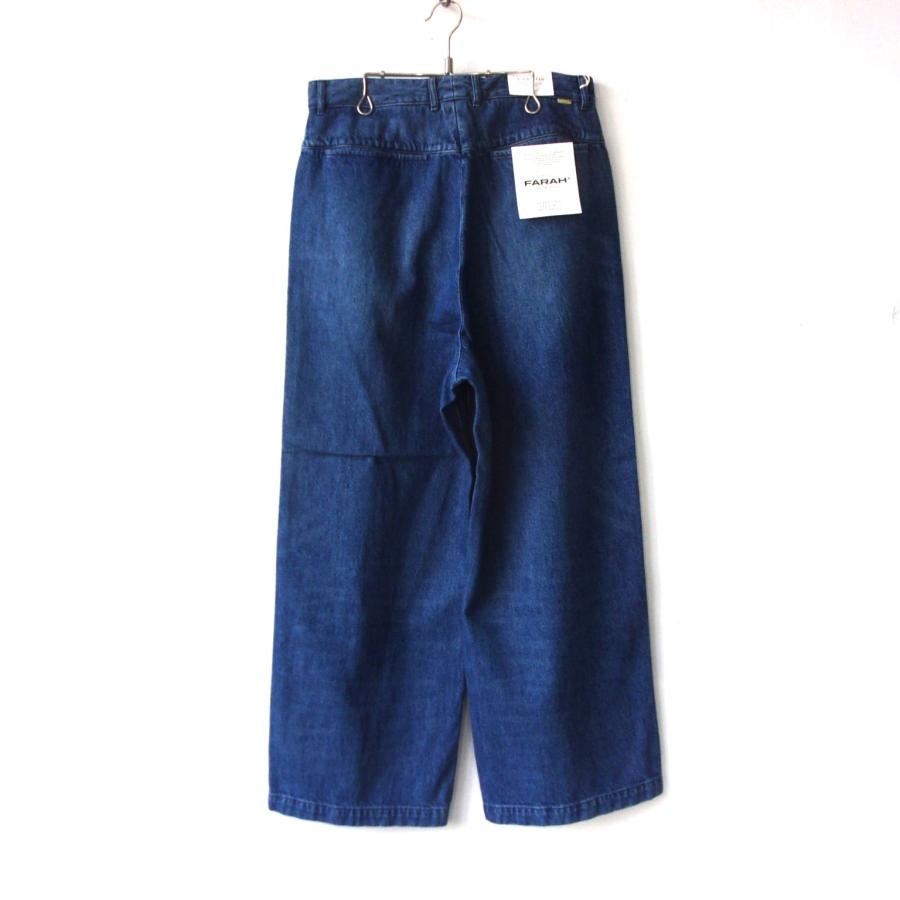 FARAH Maximum Wide Straight Pants -Indigo Vintage / FR0501 FARAH Maximum Wide Straight Pants -Indigo Vintage / FR0501