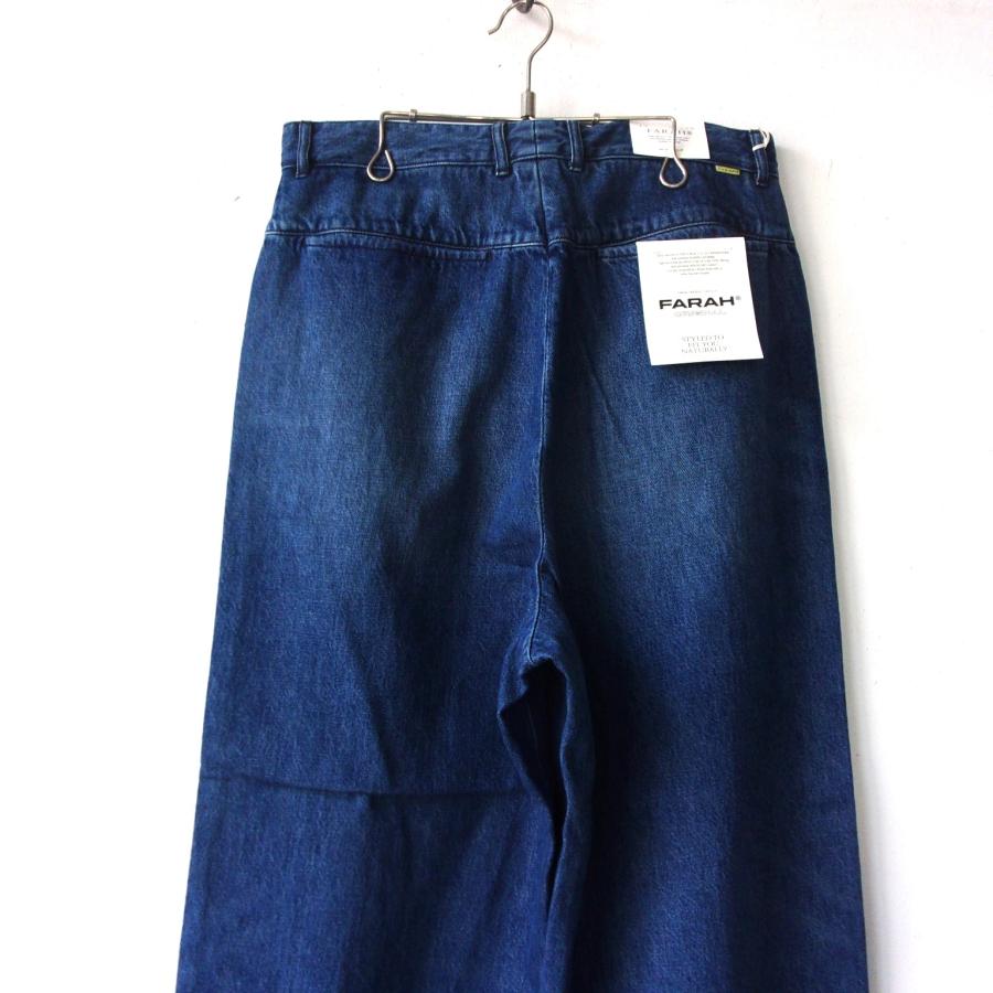 FARAH Maximum Wide Straight Pants -Indigo Vintage / FR0501 FARAH Maximum Wide Straight Pants -Indigo Vintage / FR0501