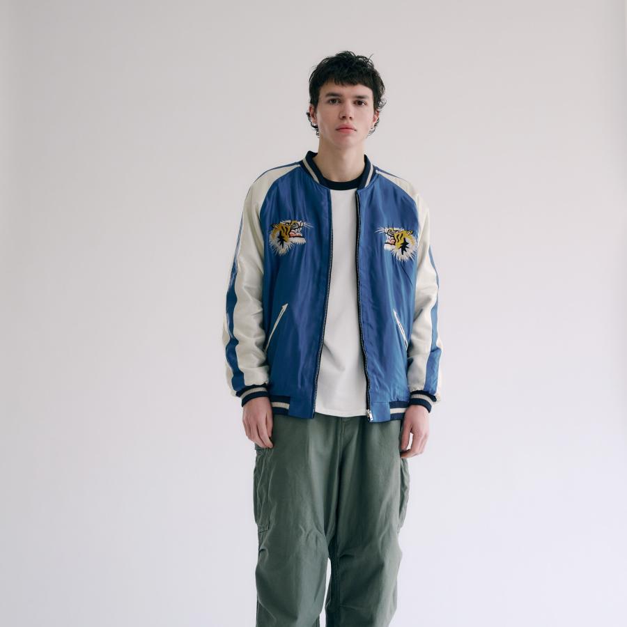 GOLD / ゴールドSOUVENIR JACKET/ WOOL MELTON×ACETATE SOUVENIR / GL15357