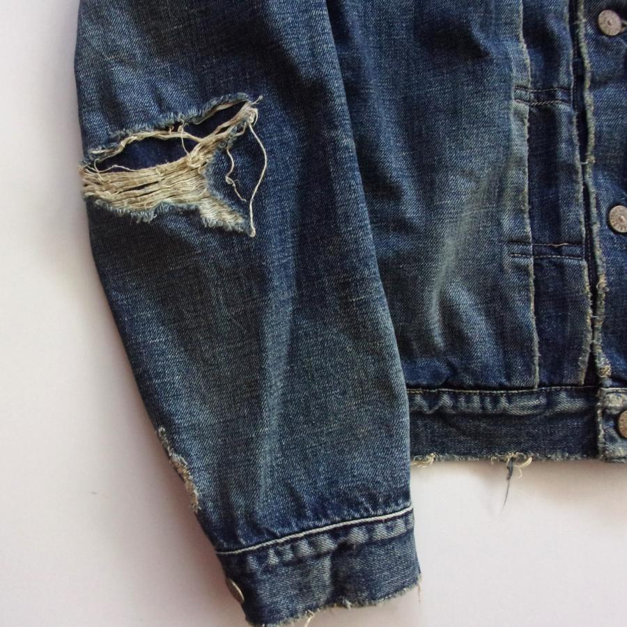 GOLD GOLD/GL15558H RECYCLED WASTE SUVIN COTTON YARN 11.5oz. DENIM 