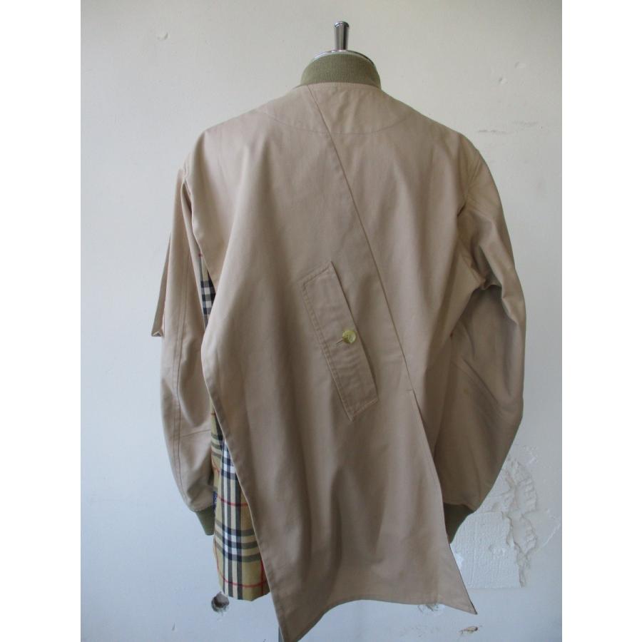 old park オールドパークBurberryリメイク チェック柄 ジャケット