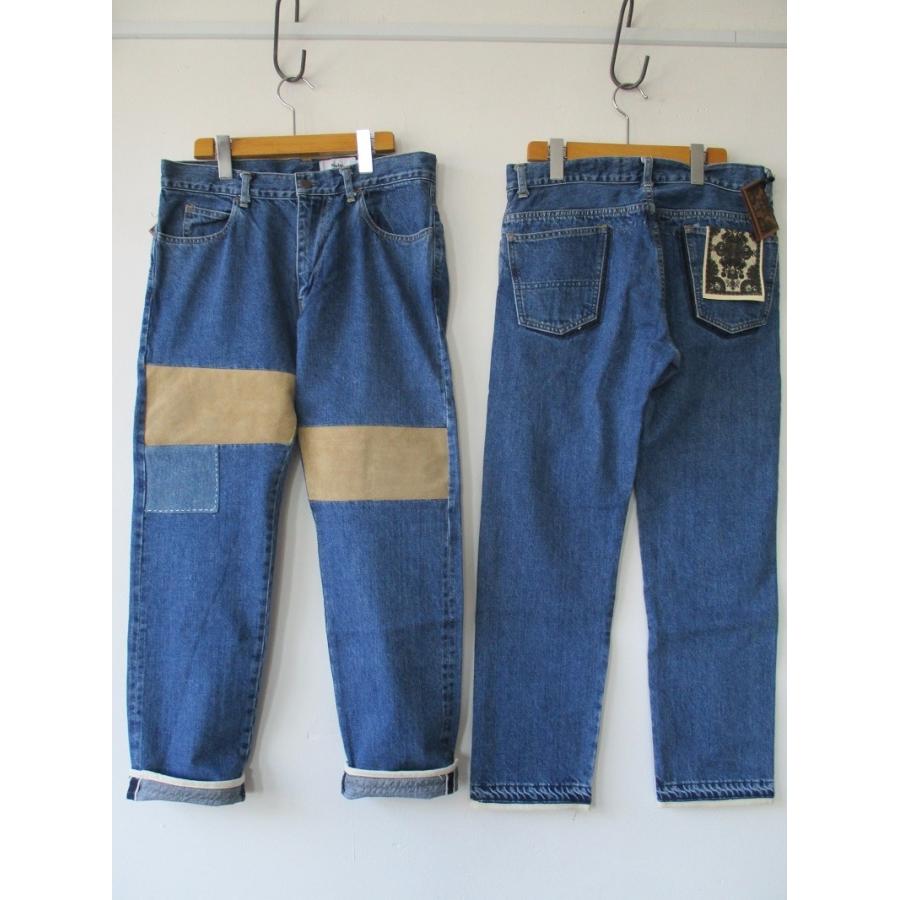 Niche. パッチワークデニム Mサイズ Niche. パッチワークデニムパンツ M 再構築