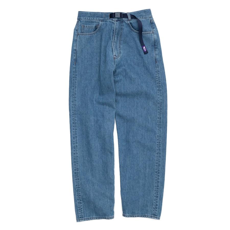 webbing belt denim pants