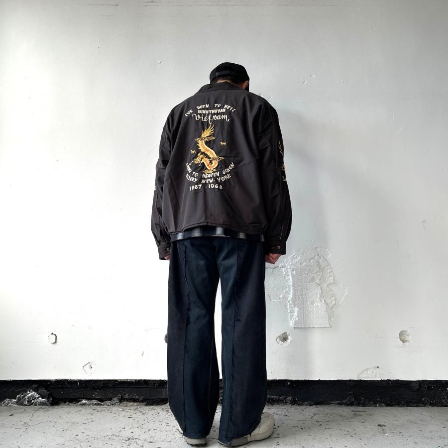 GOLD ベトジャン　エイジングモデル GOLD / VIET-NAM JACKET AGING MODEL】 ⁡ 時間を重ねたかのような