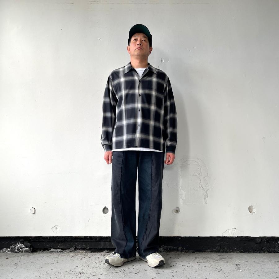 GOLD Super 140's WOOL TROPICAL OPEN SHIRT / GL29647 ゴールド