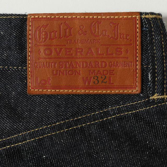 GOLD GL42620 / RECYCLED WASTE SUVIN COTTON YARN 11.5oz. DENIM