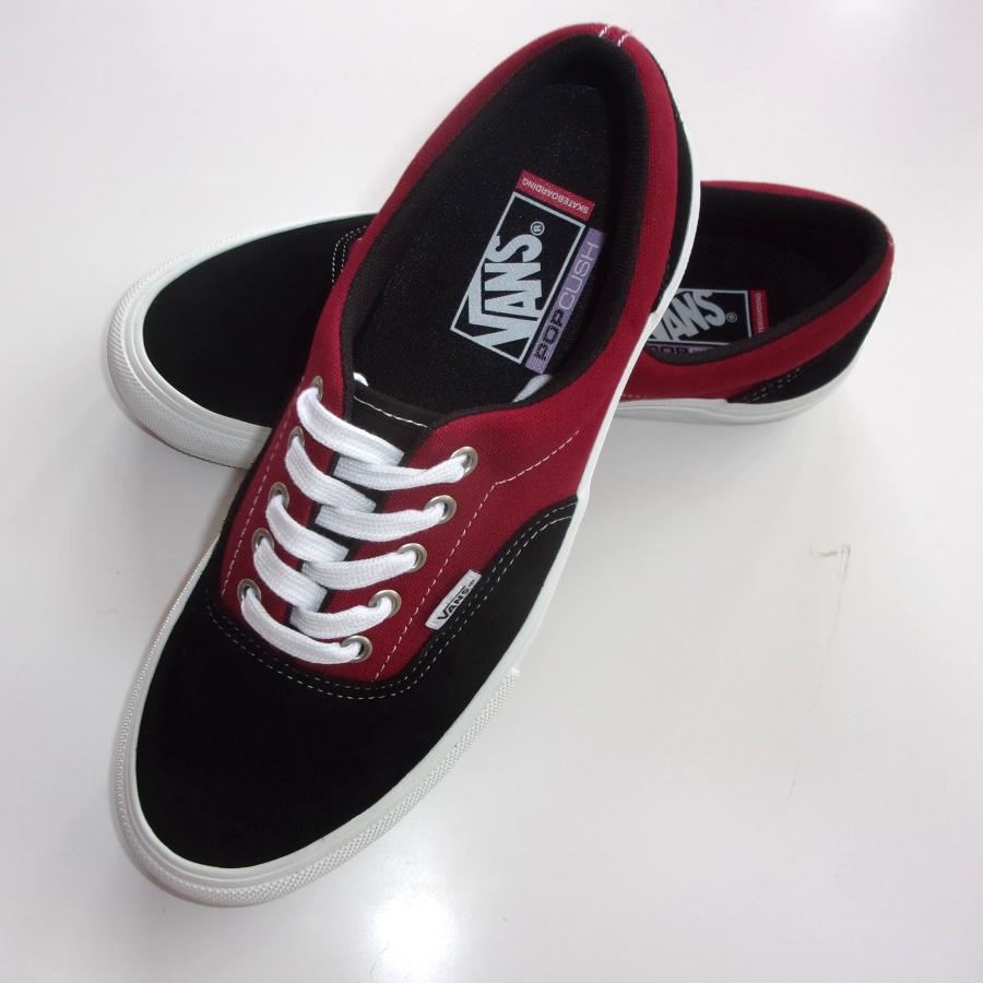 VANS（ヴァンズ） Vans Skate ERA - Black/DarkRed- ヴァンズ(バンズ