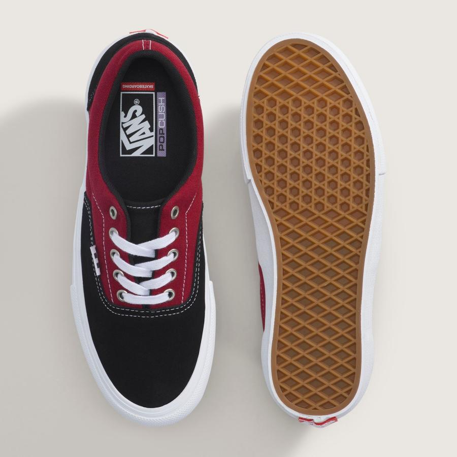 VANS（ヴァンズ） Vans Skate ERA - Black/DarkRed- ヴァンズ(バンズ