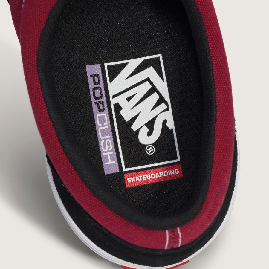 VANS（ヴァンズ） Vans Skate ERA - Black/DarkRed- ヴァンズ(バンズ