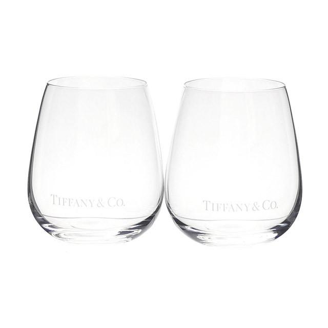 TIFFANY&Co. ティファニー ペアクリスタル グラス 2個セット TIFFANY&Co. ティファニー ペアクリスタル グラス 2個セット