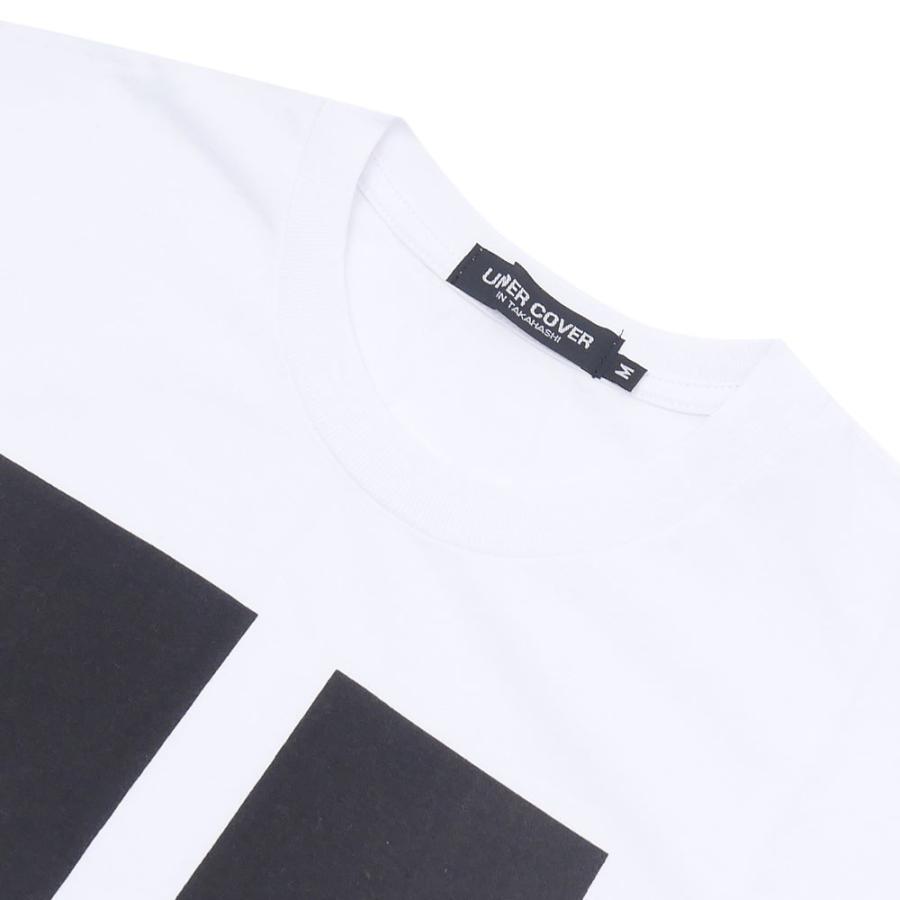 アンダーカバー UNDERCOVER U Tシャツ WHITE 200-003630-044x アンダーカバー UNDERCOVER U Tシャツ WHITE 200-003630-044x