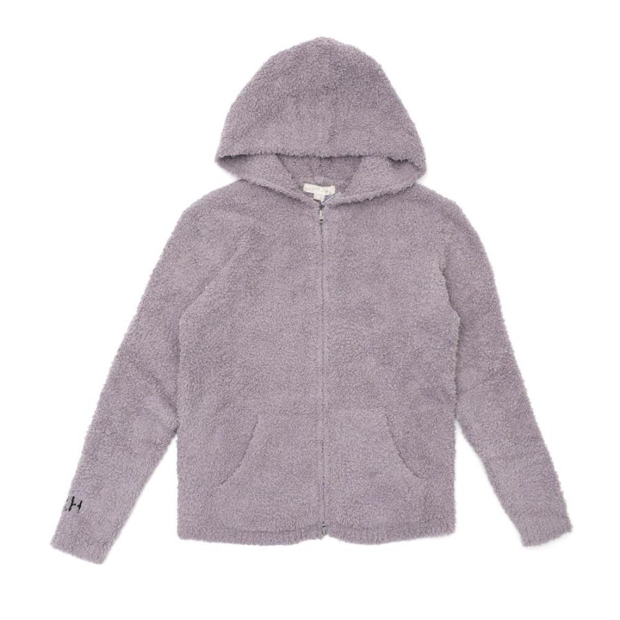 新品 BAREFOOT DREAMS for Ron Herman ベアフットドリームス ロンハーマン CozyChic Zip Hoodie パーカー D.GRAY 212-000886-032 (SWT/HOODY)｜cliffedge｜02