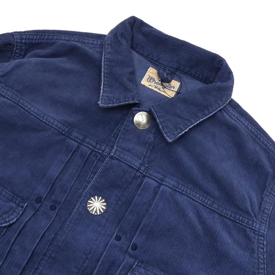 Ron Herman x Wrangler Corduroy Concho Denim Jacket NAVY 224