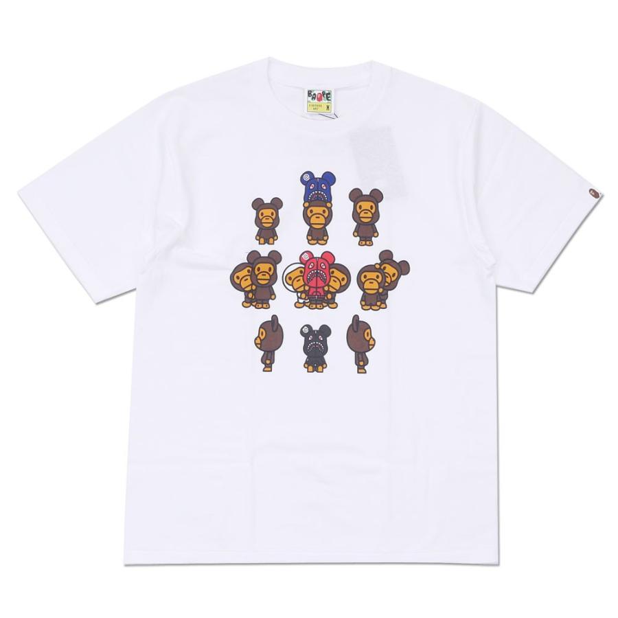 A BATHING APE (エイプ) x MEDICOM TOY(メディコム・トイ) BE@RBRICK MILO SHARK TEE (ベアブリック)(Tシャツ) 200-007262-040 新品 (半袖Tシャツ)｜cliffedge｜03