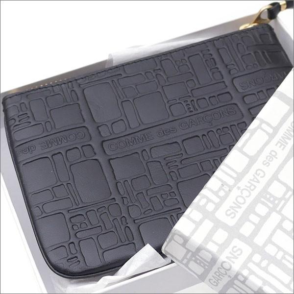 COMME des GARCONS(コムデギャルソン) Wallet Embossed (ウォレット)(財布) BLACK 272-000159-011 新品 (グッズ)｜cliffedge