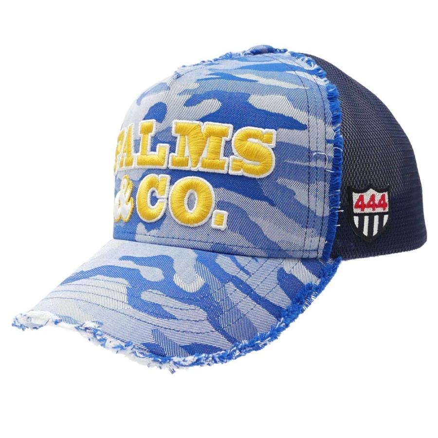 YOSHINORI KOTAKE(ヨシノリコタケ) x Palms&co.(パームスアンドコー) TWILL CAMO MESH CAP (キャップ) BLUE CAMO 251-001103-014 新品 (ヘッドウェア)｜cliffedge｜03