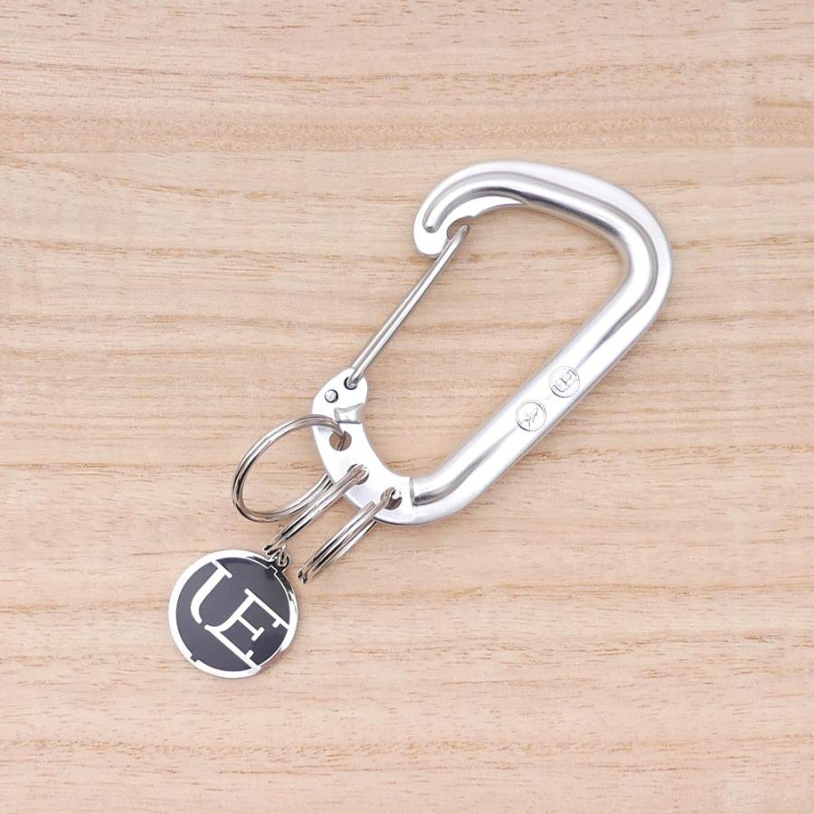 uniform experiment (ユニフォームエクスペリメント) CARABINER (カラビナ)(キーホルダー) BLACK 279-000336-011 新品 (グッズ)｜cliffedge｜03