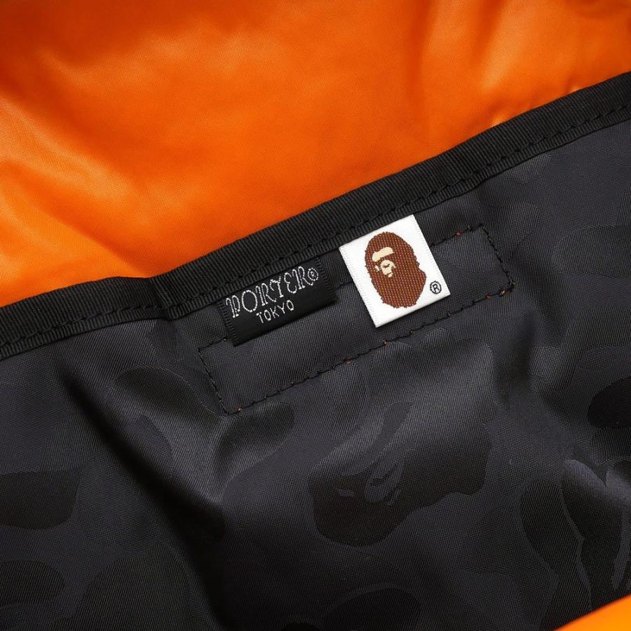 A BATHING APE (エイプ) PORTER ABC POLYESTER JACQUARD DAY PACK (バックパック) 1D33-182-909 276-000254-011- 新品 (グッズ)｜cliffedge｜06