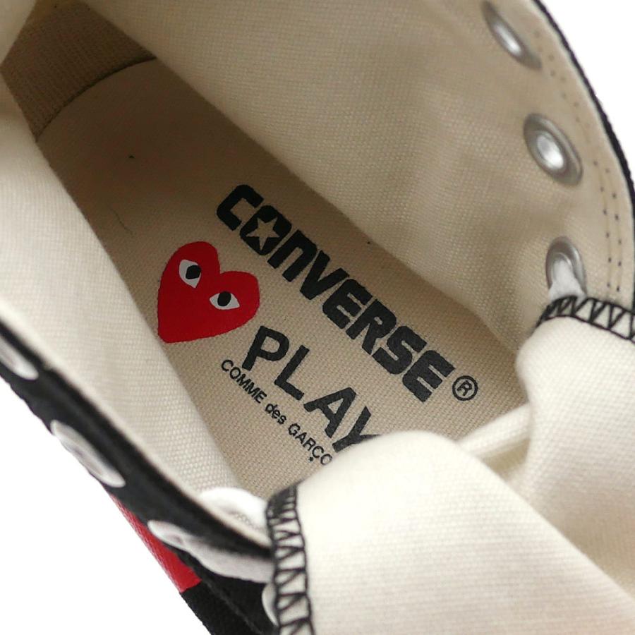 現行・超美品✨コムデギャルソン×CONVERSE 24.5 PLAY COMME des GARCONS 新品 プレイ コムデギャルソン x