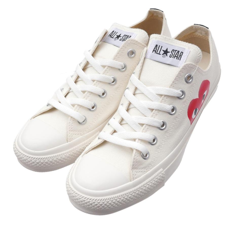 新品 プレイ コムデギャルソン PLAY COMME des GARCONS x コンバース CONVERSE ALL STAR OX PCDG スニーカー WHITE 291002211260 フットウェア｜cliffedge｜04