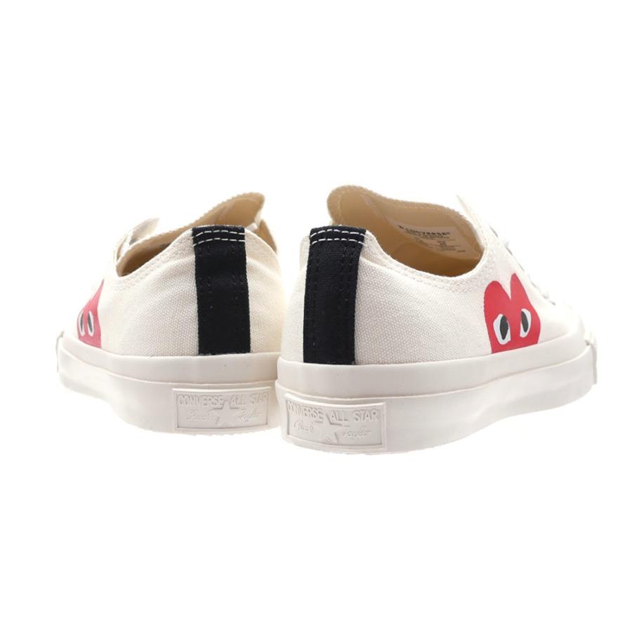 新品 プレイ コムデギャルソン PLAY COMME des GARCONS x コンバース CONVERSE ALL STAR OX PCDG スニーカー WHITE 291002211260 フットウェア｜cliffedge｜05