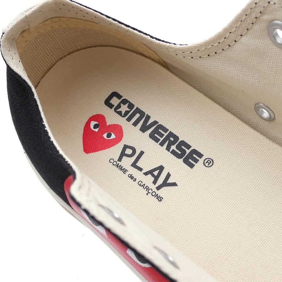 新品 プレイ コムデギャルソン PLAY COMME des GARCONS x コンバース CONVERSE ALL STAR OX PCDG スニーカー BLACK 291002211261 フットウェア｜cliffedge｜05