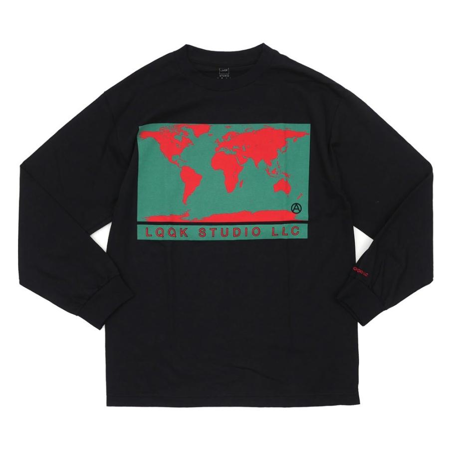 LQQK STUDIO(ルックスタジオ) LLC L/S Tee (長袖Tシャツ) BLACK 202  