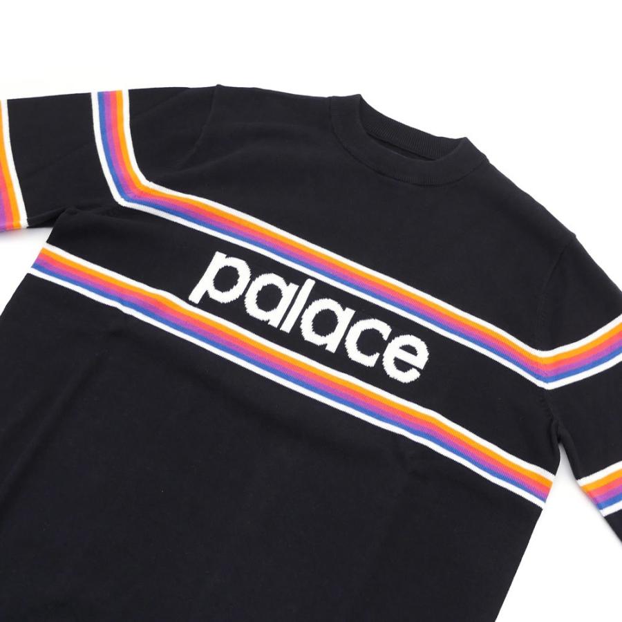 パレススケートボードズ PALACE パッチワーク ニット マルチ Sサイズ