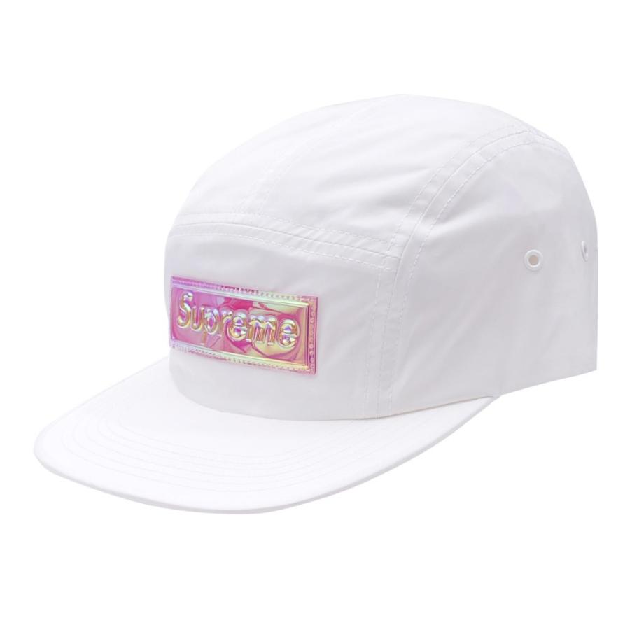 シュプリーム SUPREME Iridescent Logo Camp Cap (キャンプキャップ