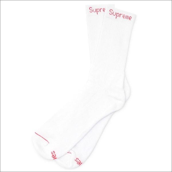 シュプリーム SUPREME Hanes Crew Socks (1足/単品/バラ売り) WHITE 290-003826-910+ 新品 (グッズ)｜cliffedge