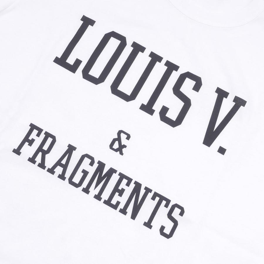 Louis Vuitton White Fragment Design T-Shirt – Savonches