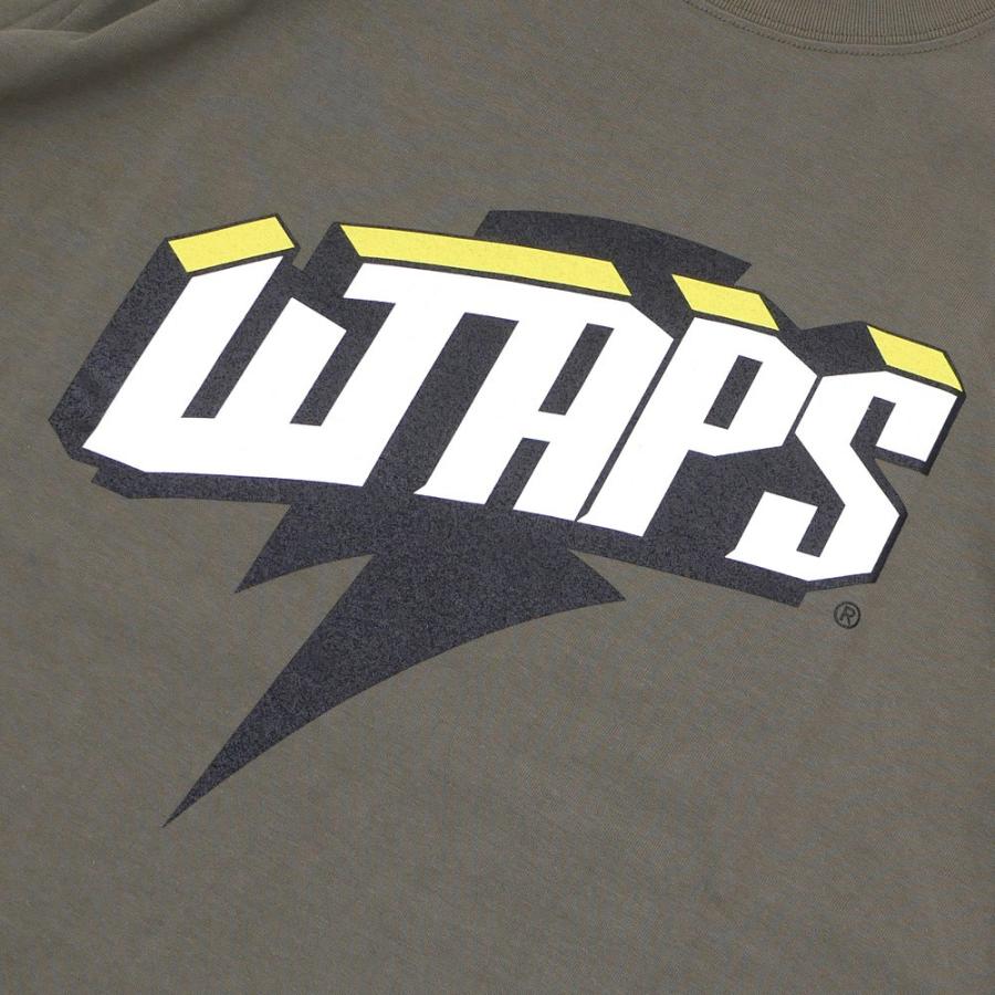 WTAPS (ダブルタップス) LIGHTNING BOLT TEE (Tシャツ) 171PCDT-STM02S 200-007391-035- 新品 (半袖Tシャツ)｜cliffedge｜04