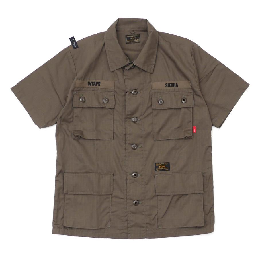 WTAPS 半袖シャツ WTAPS（ダブルタップス） JUNGLE SS/SHIRT (半袖シャツ) 171LTDT-SHM01