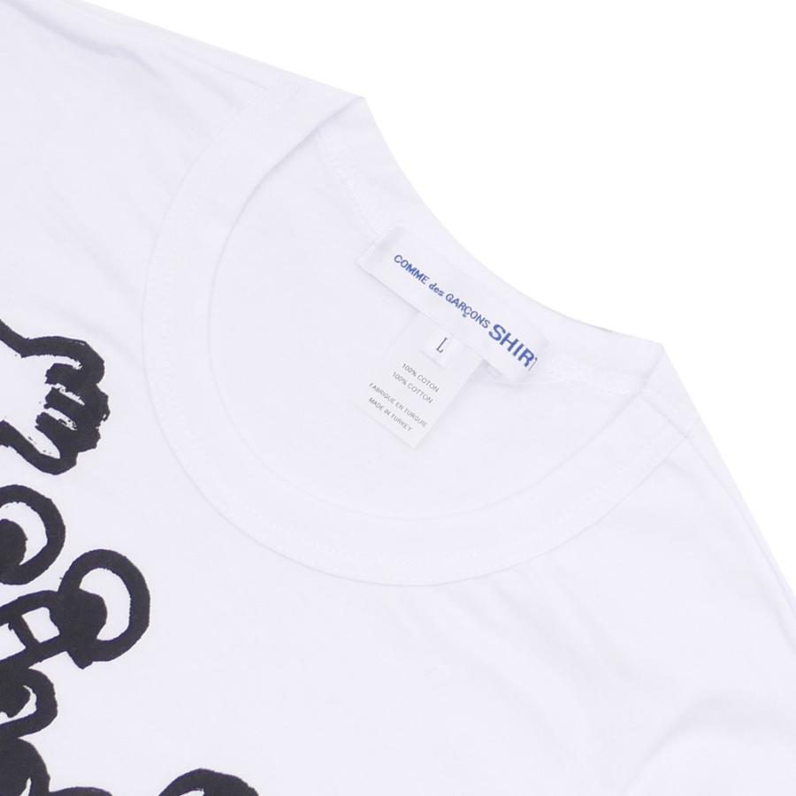COMME des GARCONS SHIRT (コムデギャルソン シャツ) PLANE TEE (Tシャツ) WHITE 200-007413-050 新品 (半袖Tシャツ)｜cliffedge｜04