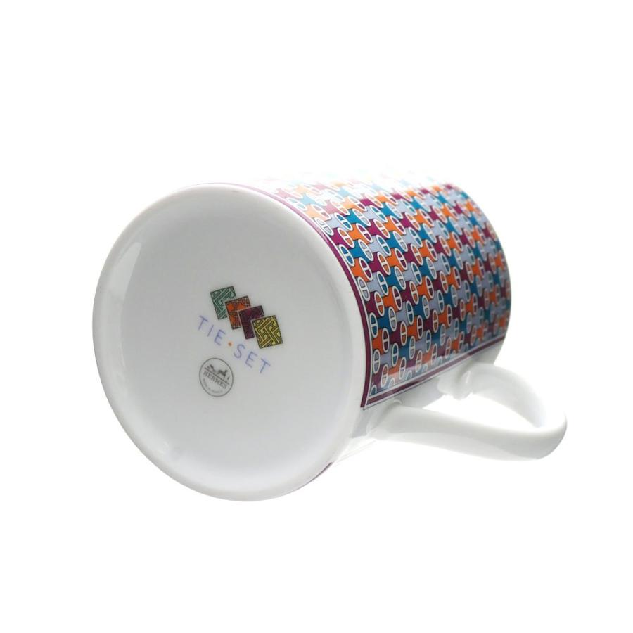 HERMES (エルメス) TIE SET MUG AZUR (マグカップ) ORANGE 290
