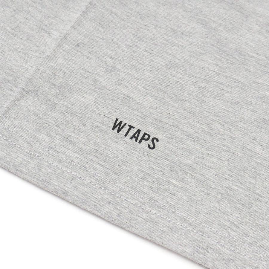 WTAPS (ダブルタップス) SKIVVIES.TEE-C (Tシャツ 3枚セット) GRAY 200-007439-032- 新品 (半袖Tシャツ)｜cliffedge｜04