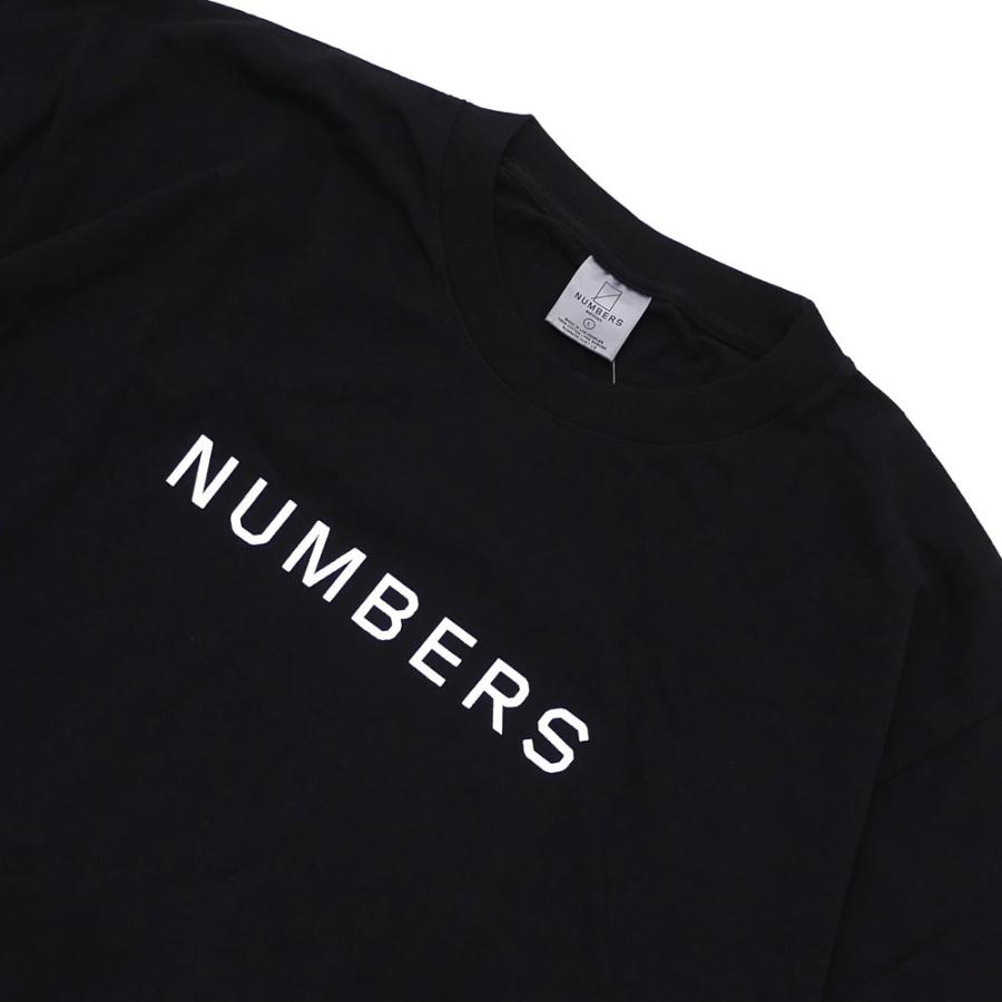 Numbers(ナンバーズ) WOODMARK S/S TEE (Tシャツ) BLACK 200-007477-051 新品 (半袖Tシャツ)｜cliffedge｜05