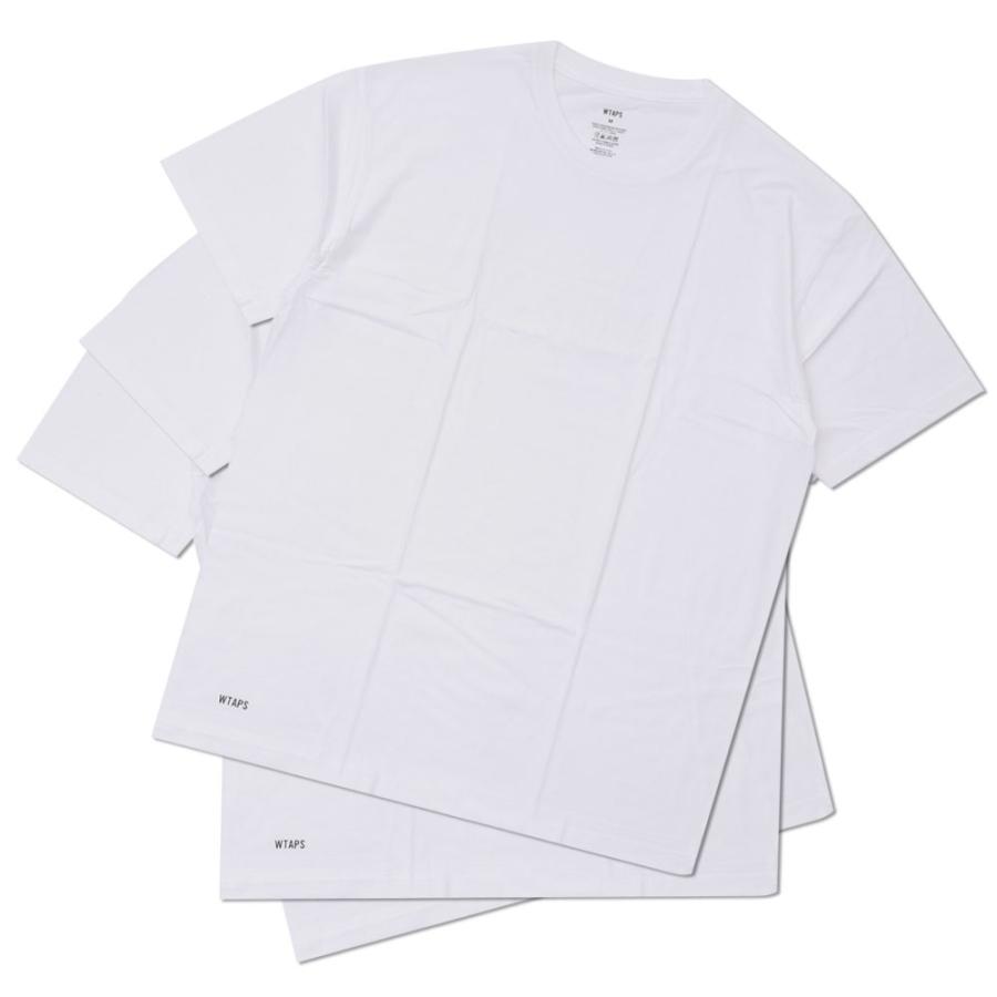 WTAPS (ダブルタップス) SKIVVIES.TEE-C (Tシャツ 3枚セット) WHITE