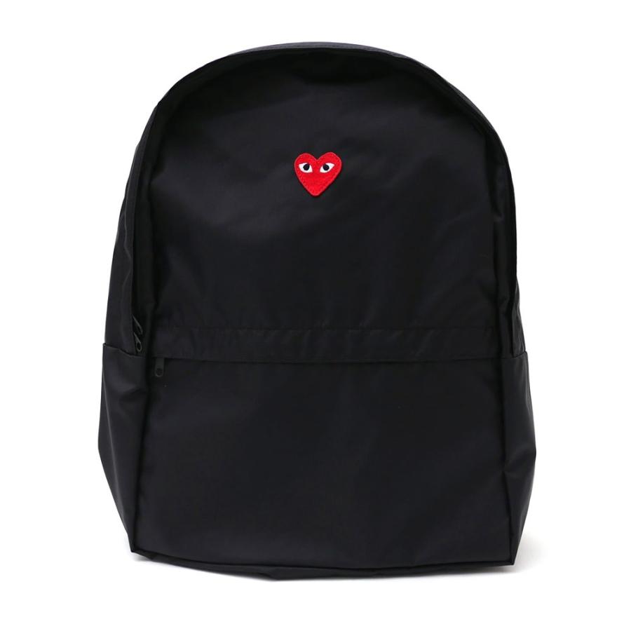 PLAY COMME des GARCONS (プレイ コムデギャルソン) HEART WAPPEN BACK PACK (バックパック) BLACK 276-000267-011+ 新品 (グッズ)｜cliffedge｜02