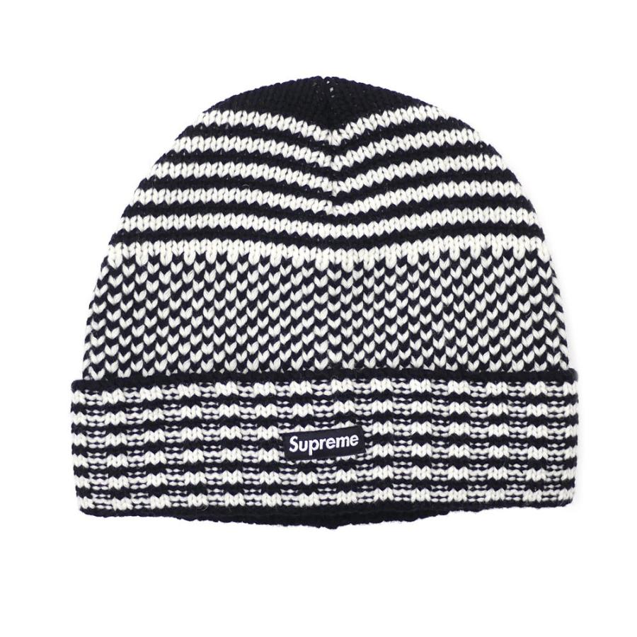 supreme wool jacquard beanie