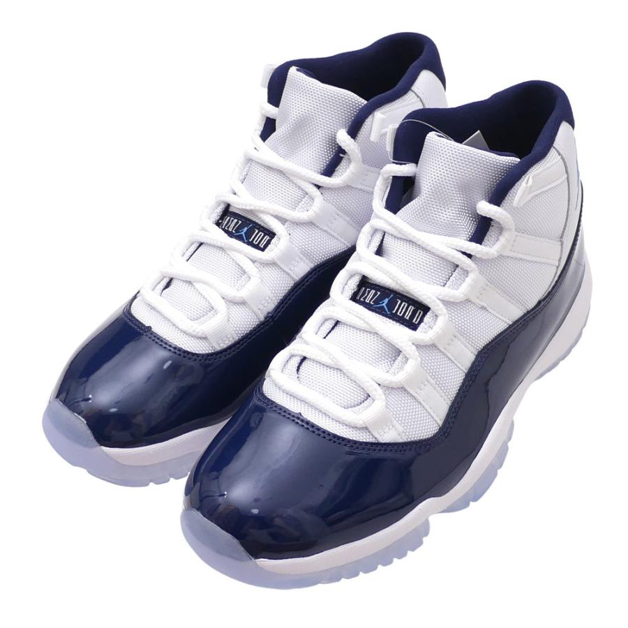 NIKE(ナイキ) AIR JORDAN 11 RETRO WHITE/UNIVERSITY BLUE 378037-123 291-002339-270+ 新品 (フットウェア)｜cliffedge｜04