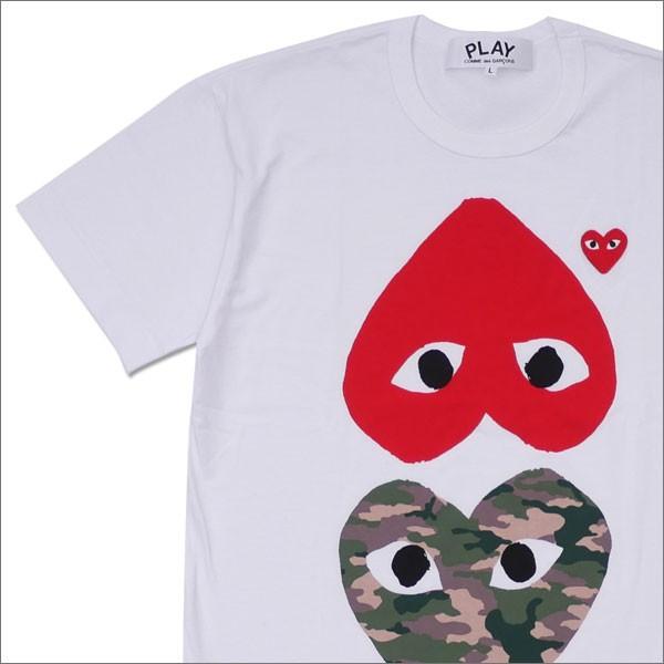 comme des garcons play camo