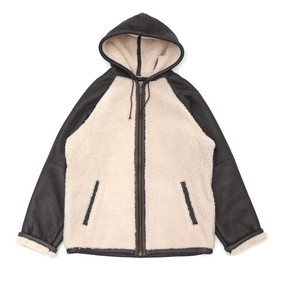 Supreme reversed shearling hooded jacket store