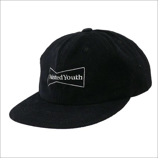 Wasted Youth ウェイステッド ユース Corduroy Logo Cap キャップ Black 265 0009 011 新品 ヘッドウェア クリフエッジ 通販 Yahoo ショッピング