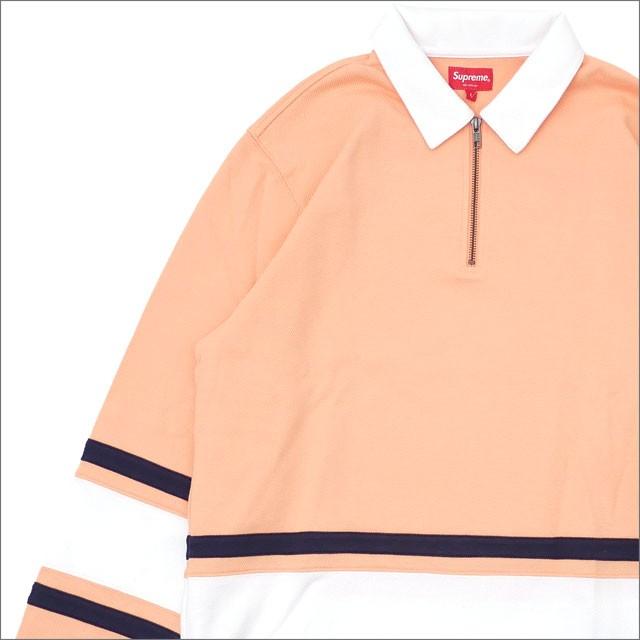 Supreme（シュプリーム） SUPREME Half Zip Rugby (ラガーシャツ