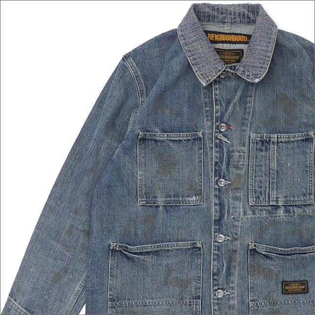 ネイバーフッド NEIGHBORHOOD SAVAGE.COVERALL/C-JKT (デニム