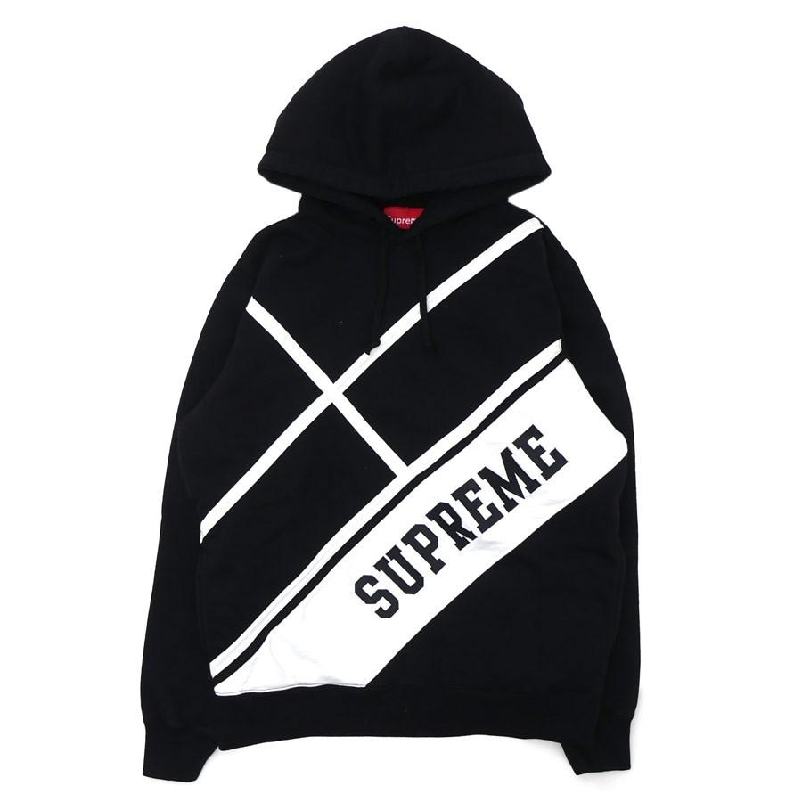シュプリーム SUPREME Diagonal Hooded Sweatshirt (スウェット